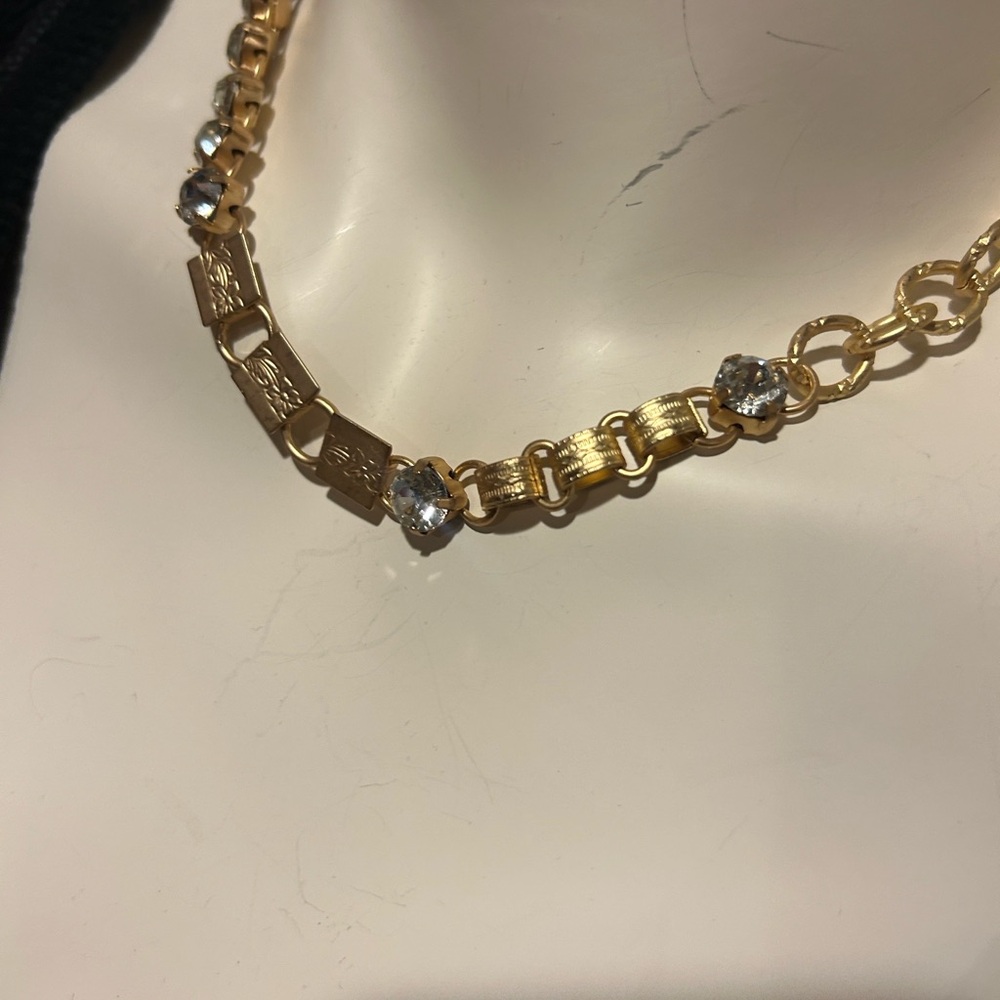 Chic Gold And Silver Necklace - image 4